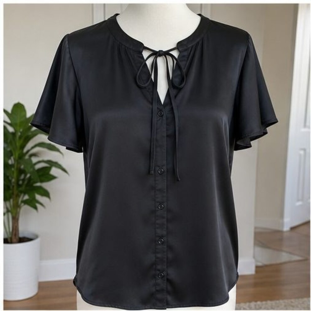 Black Tunic Blouse
